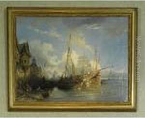 Shipping In A Busy French Port
