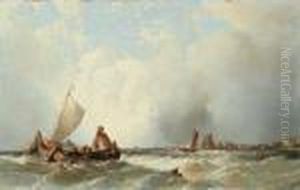 Fischerboote In Kustennahe.