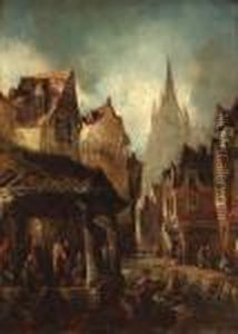 Street Scene, Normandy