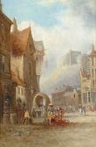 The Old Grass Market, Edinburgh; Old Folkstone, Kent