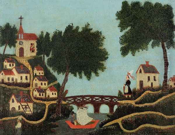 Landscape with Bridge - view 1