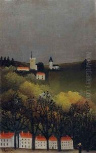 Landscape by Henri Julien Rousseau