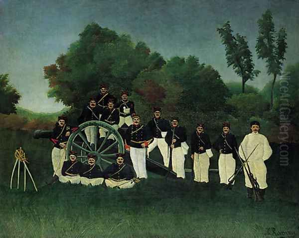 Artillerymen - view 1