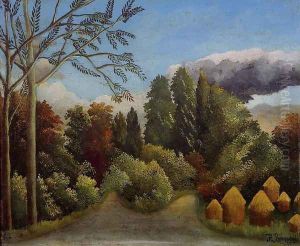View of the Banks of the Oise by Henri Julien Rousseau