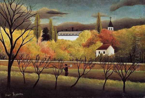 Landscape with Farmer - view 1
