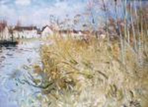 Automne A Misy-sur-yonne by Pierre Eugene Montezin