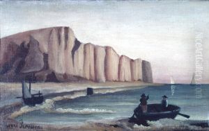 La Falaise by Henri Julien Rousseau