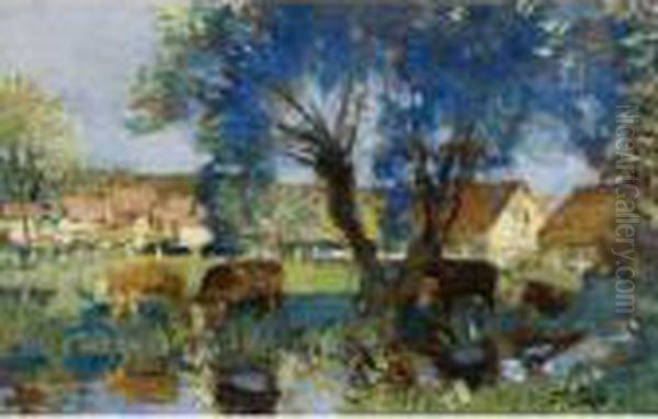 Les Animaux Au Bord De La Riviere - view 1