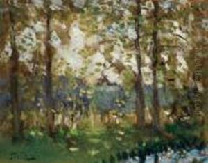 Paysage by Pierre Eugene Montezin