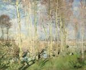 Avant-printemps En Briere by Pierre Eugene Montezin