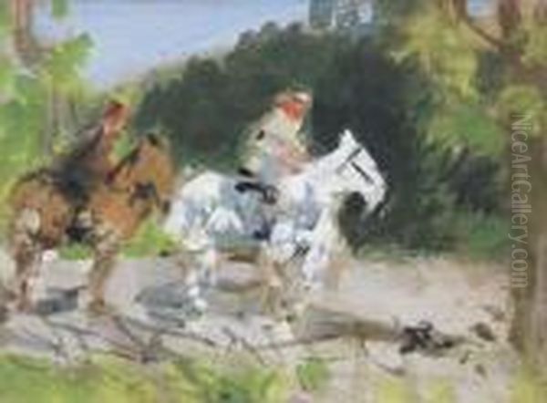 Two Riders - view 1