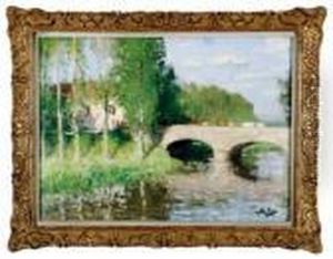 Peupliers Pres Du Pont