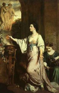 Lady Sarah Bunbury Sacrificing to the Graces 1765