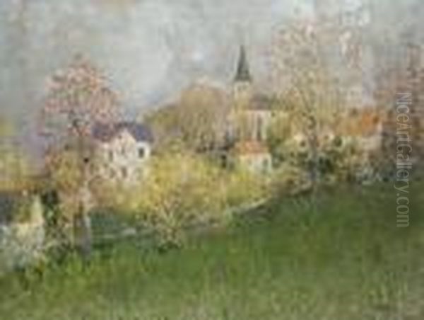 Paysage, Vue De L'eglise - view 1