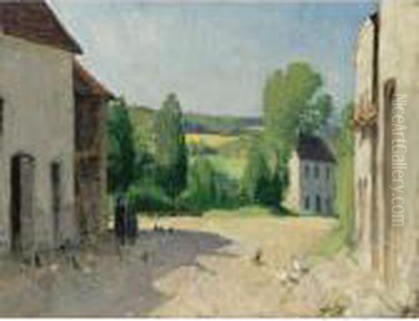 La Sortie Du Village, Creuse - view 1