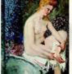 Femme A Sa Toilette