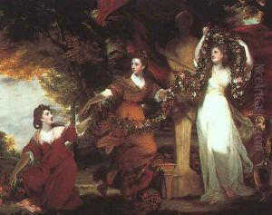 Ladies Adorning a Term of Hymen 1773
