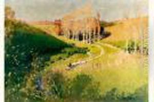 La Vallee by Pierre Eugene Montezin