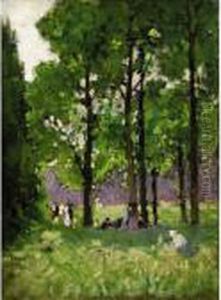 Le Pique Nique by Pierre Eugene Montezin