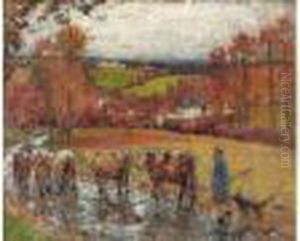 Le Retour Du Troupeau Apres La Pluie