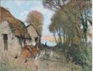 Maisons A Labonde by Pierre Eugene Montezin