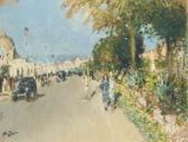 Les Parterres Fleuris De La Promenade Des Anglais - view 1