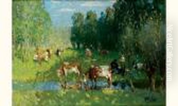 Paysage Au Troupeau - view 1