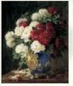 Bouquet De Roses, Vers 1914 by Pierre Eugene Montezin