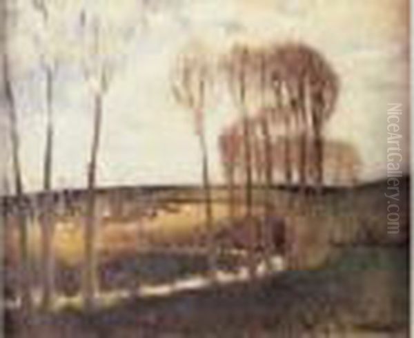 Paysage Aux Peupliers - view 1