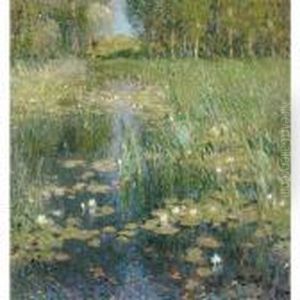 Les Nympheas by Pierre Eugene Montezin