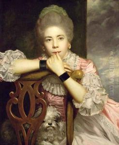 Mrs Abington as Miss Prue in Congreves Love for Love, 1771