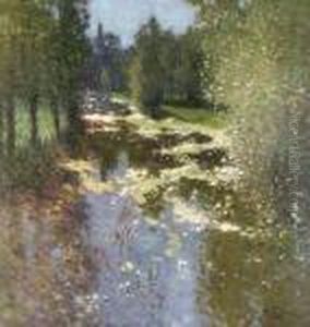 Les Nenuphars by Pierre Eugene Montezin