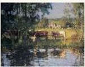 Vaches A La Mare Vaches A La Mare