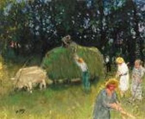 Les Fenaisons by Pierre Eugene Montezin