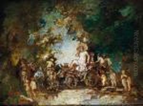 Char Avec Femme Et Enfants - view 1