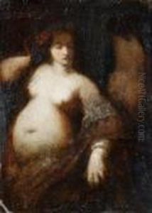 La Belle Adele by Adolphe Joseph Thomas Monticelli