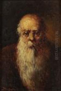 Autoportrait by Adolphe Joseph Thomas Monticelli