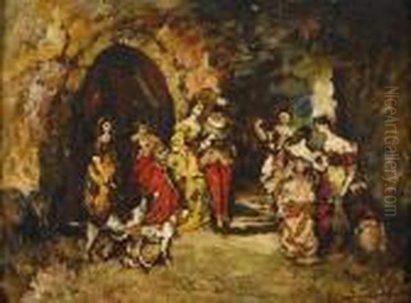 Figures In An Interior - view 1