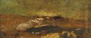 Paysage, Esquisse by Adolphe Joseph Thomas Monticelli