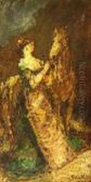 Femme Et Cheval - view 1