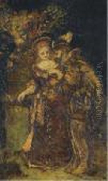 Couple Dans Un Paysage - view 1