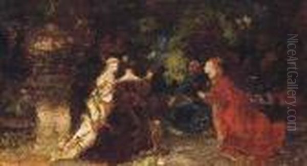 Femmes Dans Un Jardin - view 1