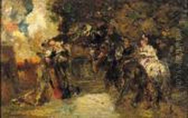 La Chasse Au Faucon - view 1