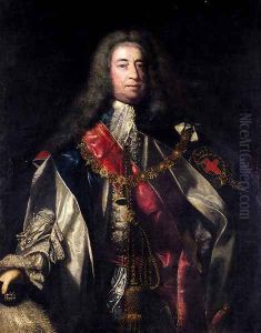 Portrait Of Lionel Sackville 1st Duke Of Dorset (1688 1765) by Sir Joshua Reynolds