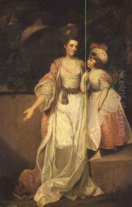 Mrs. Thomas Jelf Powis and her daughter Catherine, 1777