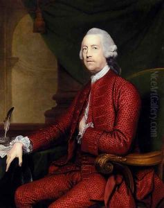 Portrait Of John Simpson Of Bradley Hall Northumberland (1710 1786) by Sir Joshua Reynolds