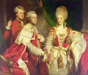 The Earl and Countess and the Hon. William Harcourt, 1780 by Sir Joshua Reynolds
