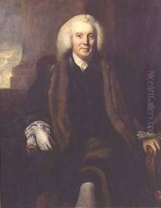 Sir Thomas Harrison 1701-65 Chamberlain of the City of London, c.1758 by Sir Joshua Reynolds