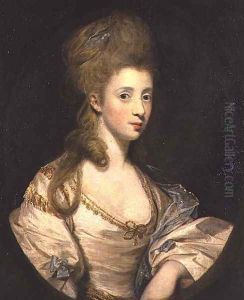 Portrait of Mrs. John Musters d.1819 c.1777-80 by Sir Joshua Reynolds