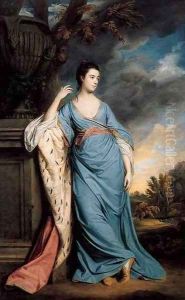 Portrait of a Woman Possibly Lady Frances Warren by Sir Joshua Reynolds